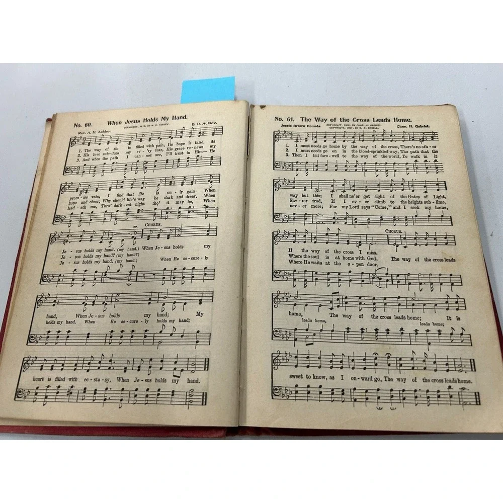 Herald of Praise Biederwolf Excell 1917 Gospel Hymns‎ Hymnal Chicago